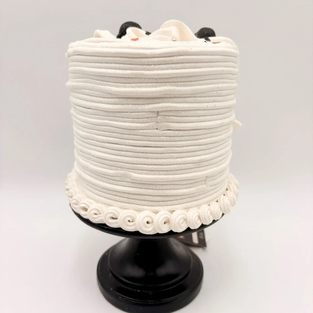 Sweet Treats Halloween Summerween Mummy Faux Cake Decoration Pedestal Stand